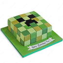 Minecraft Creeper Cake