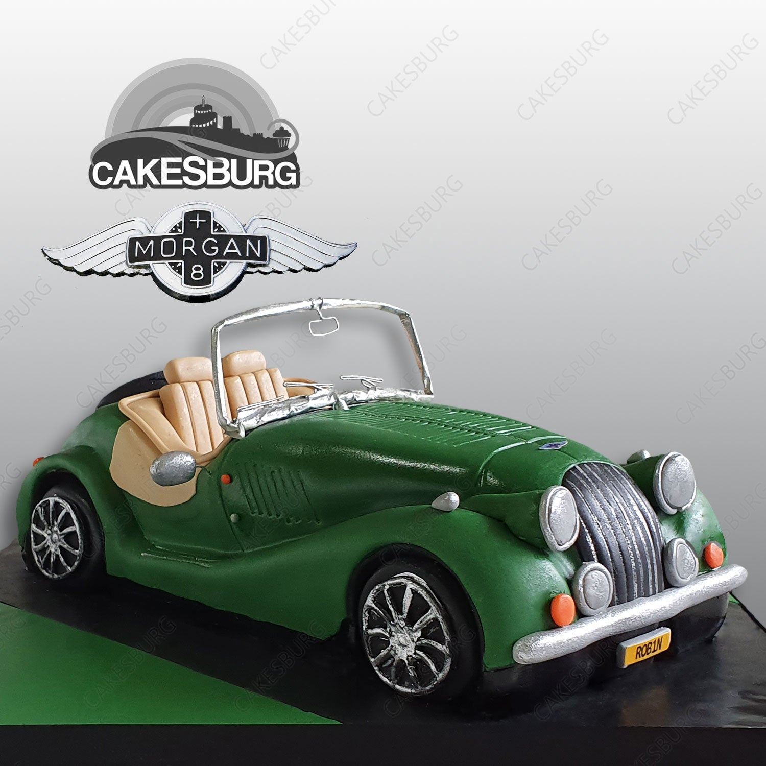 Morgan 8 (Eight) Plus Cake (Green)