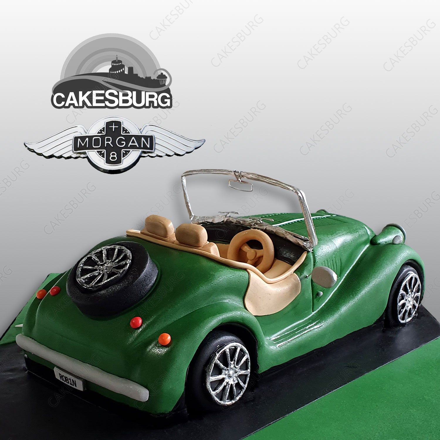 Morgan 8 (Eight) Plus Cake (Green)