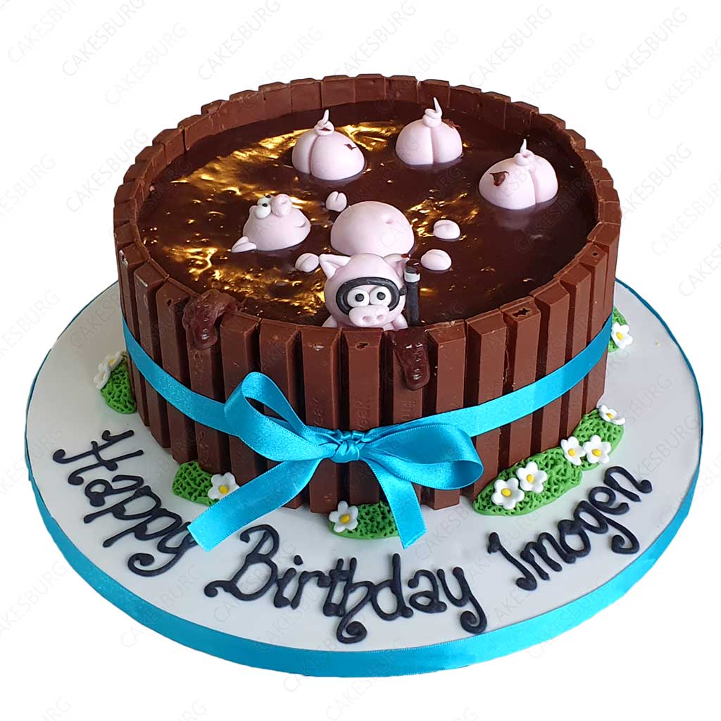 Pigs in Mud Cake