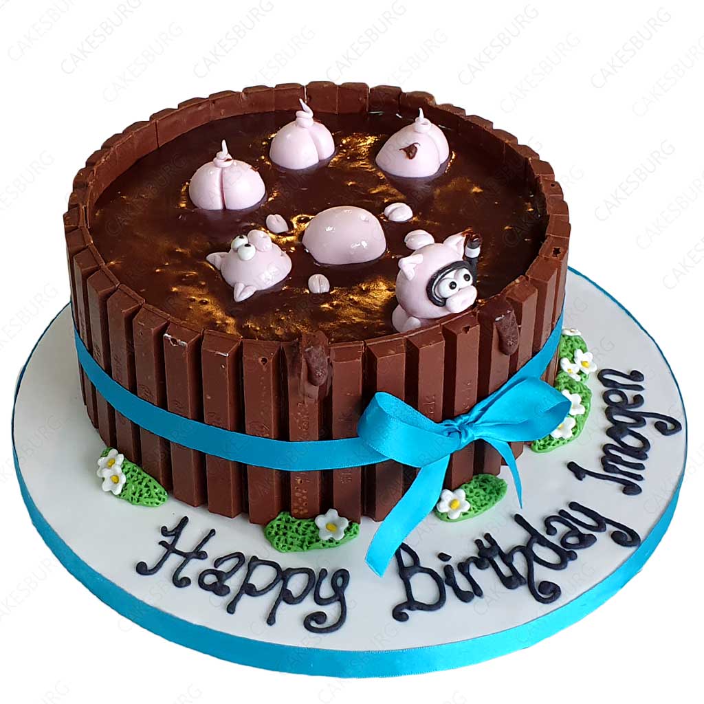 Pigs in Mud Cake