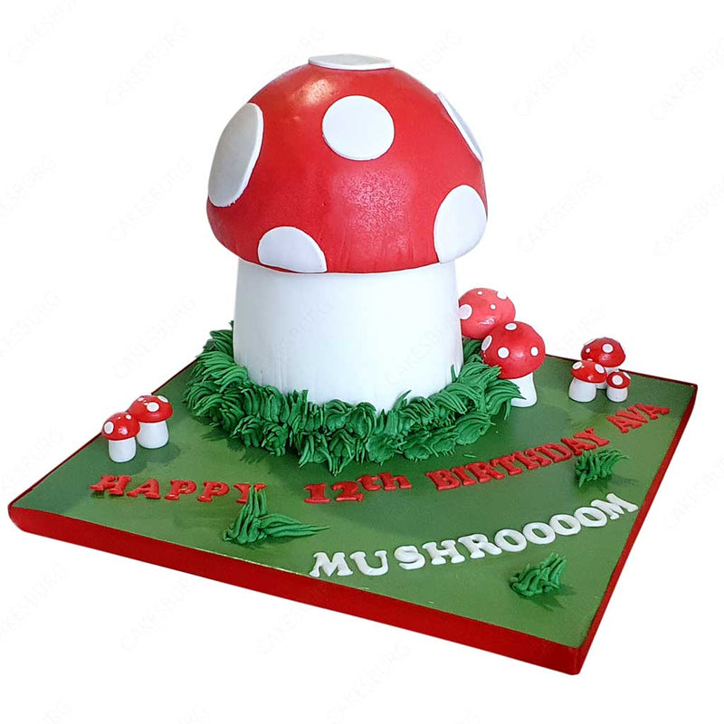 Poison Mushroom Cake |