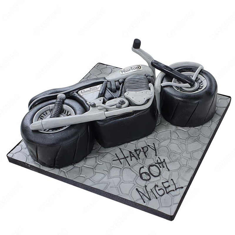 Motorbike cake