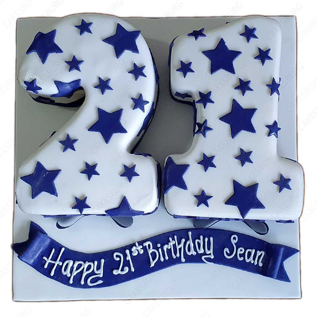 Birthday Number Age Cake #1