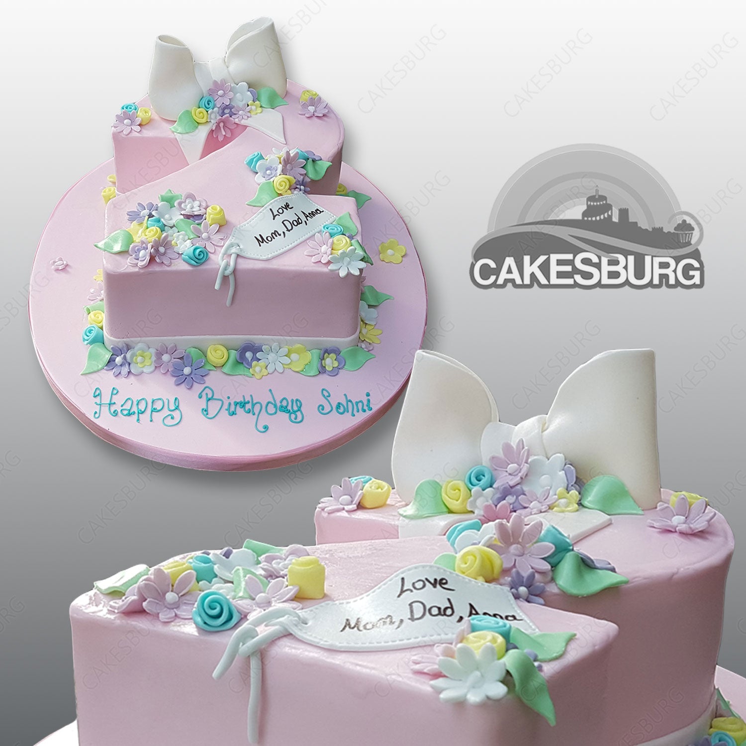 Birthday Number Age Cake #10