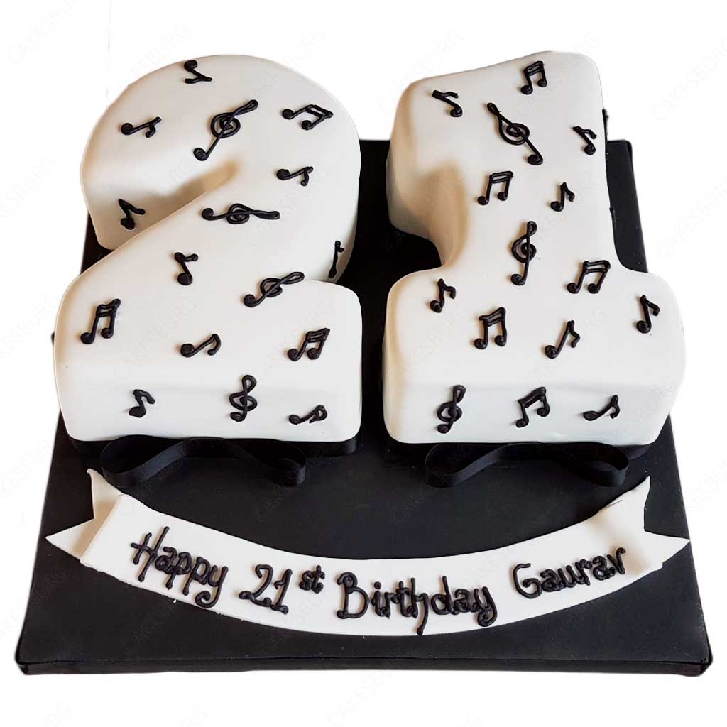 Birthday Number Age Cake #12