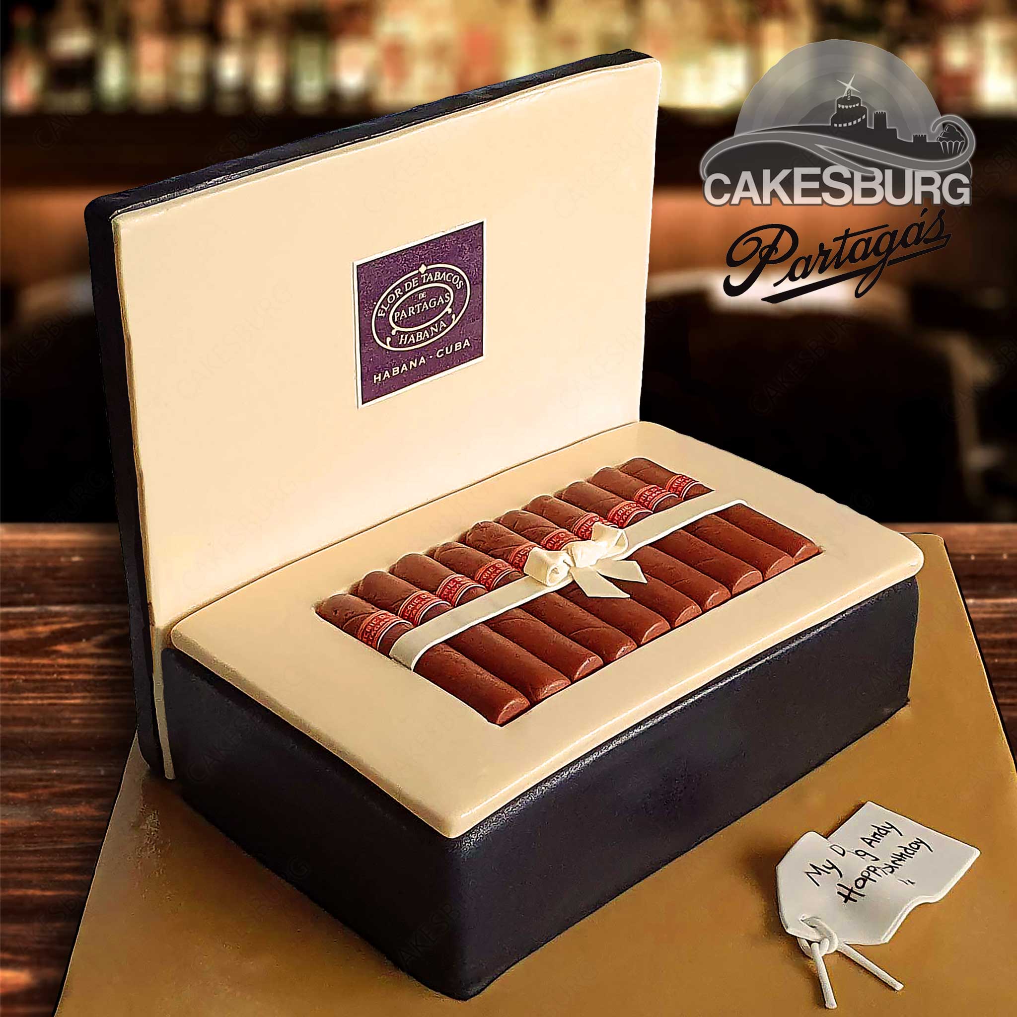 Partagas Habana Cigar Cake