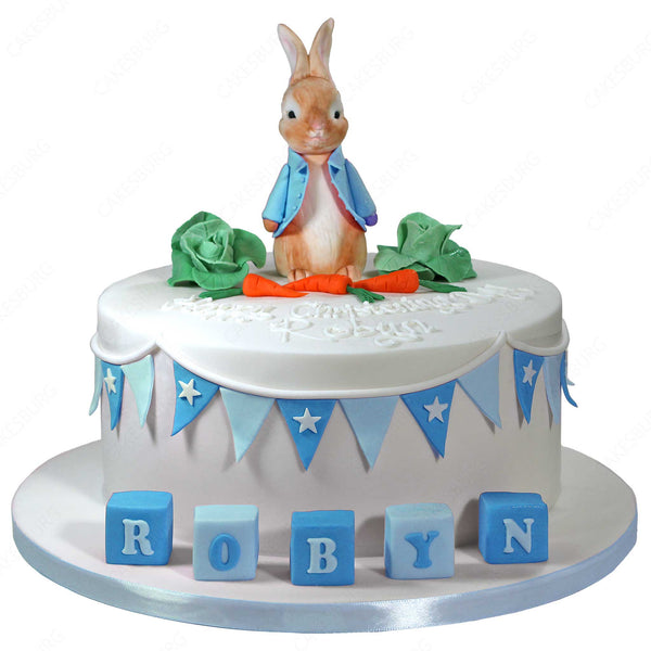 Amazon.com: Creative Party BU295 Peter Rabbit Resin Cake Topper, Luxury  Boxed-1 Pc : CDs & Vinyl