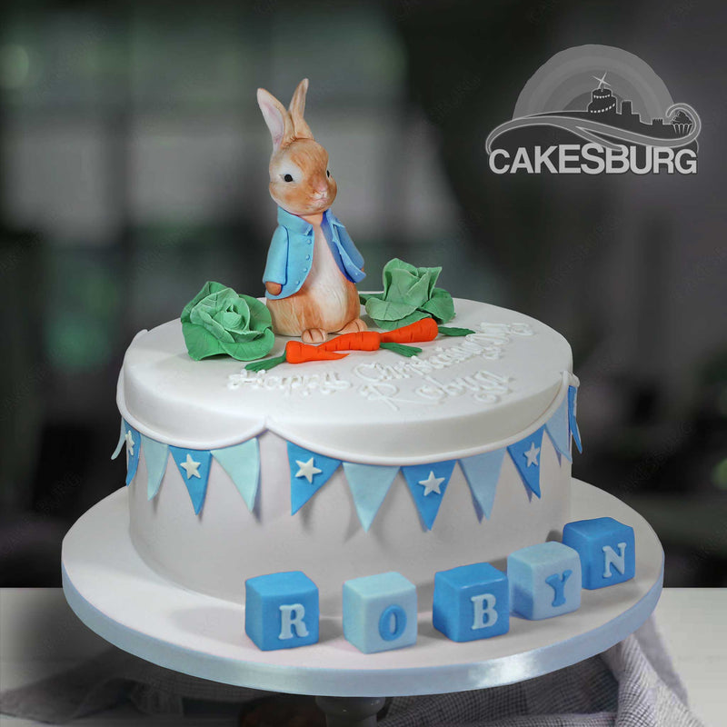 18 Adorable Peter Rabbit Party Ideas | Bunny birthday cake, Baby birthday  cakes, Boys first birthday cake
