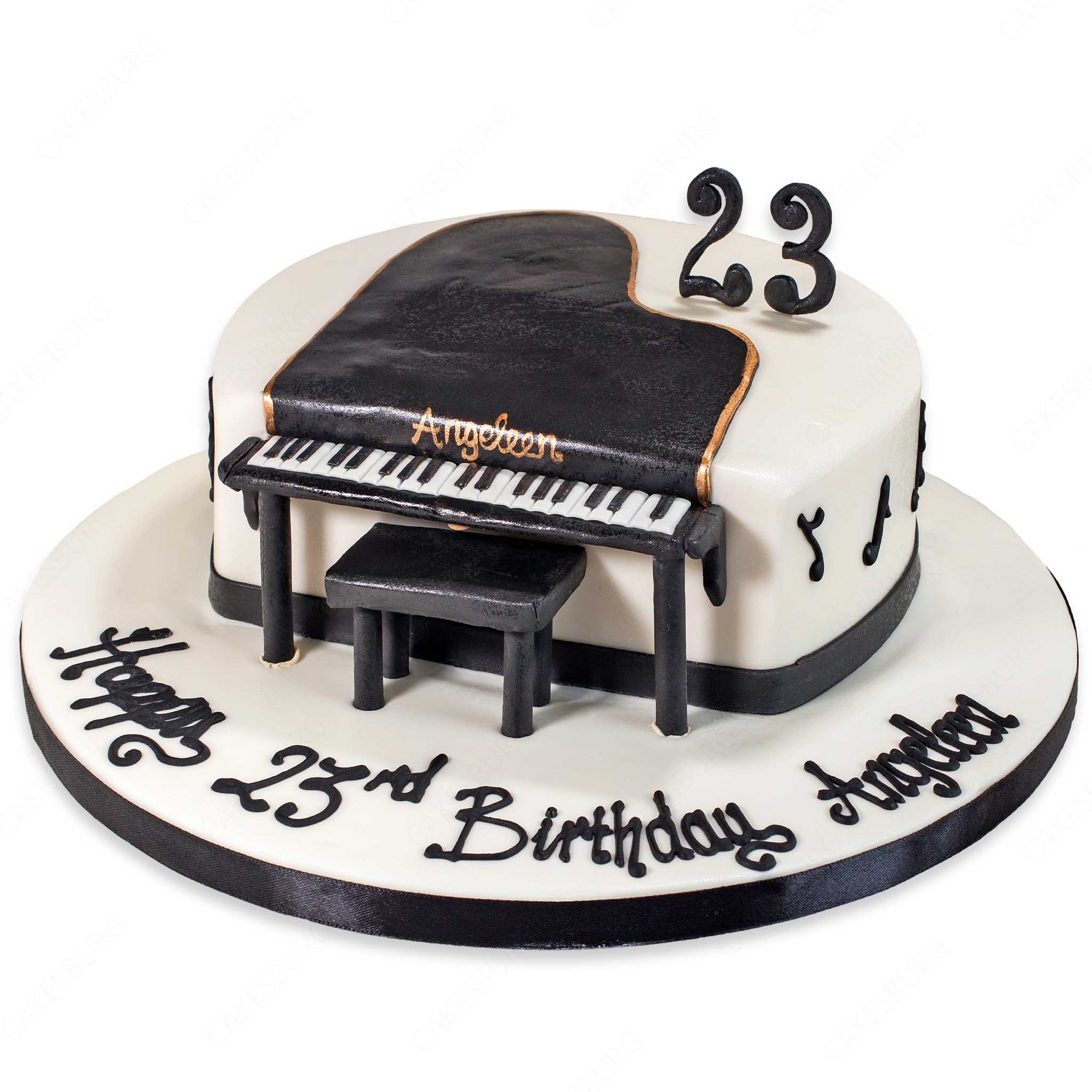 Acoustic Piano Cake