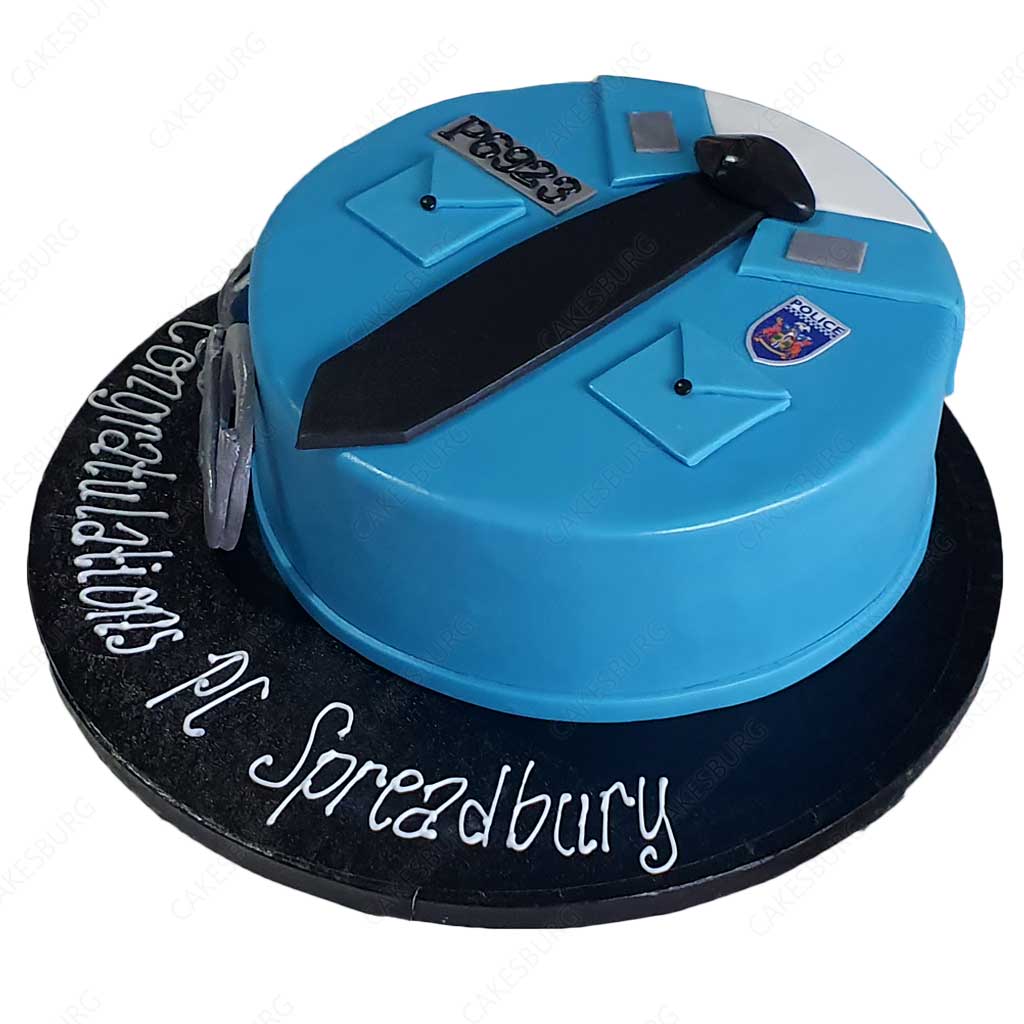 Police Officer Cake
