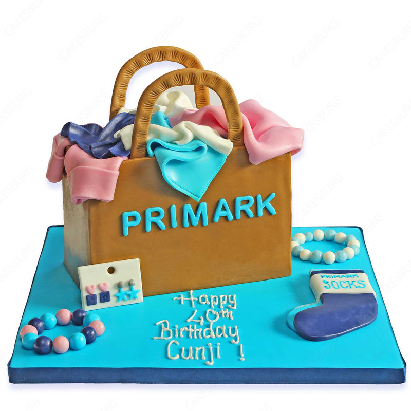Primark Shopping Cake1