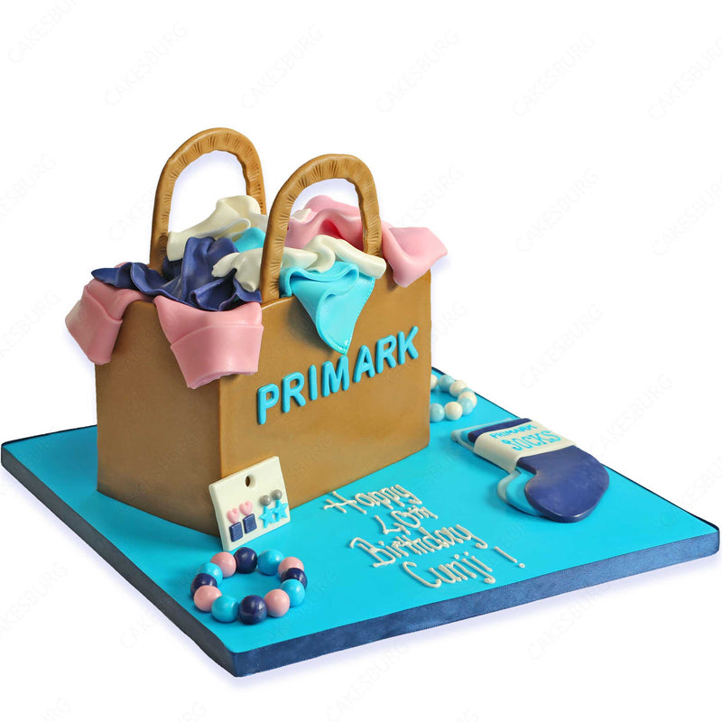 Primark Shopping Cake