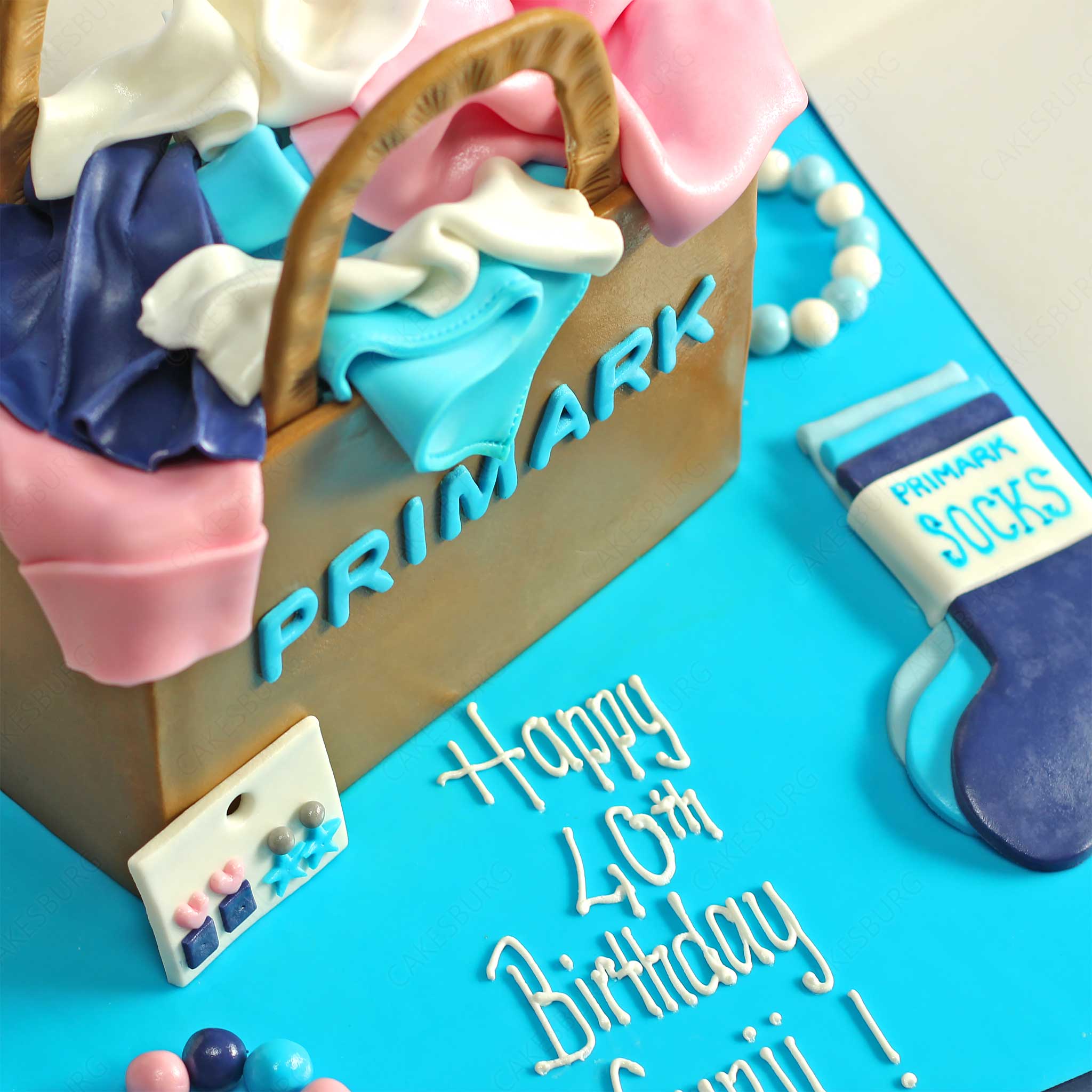 Primark Shopping Cake