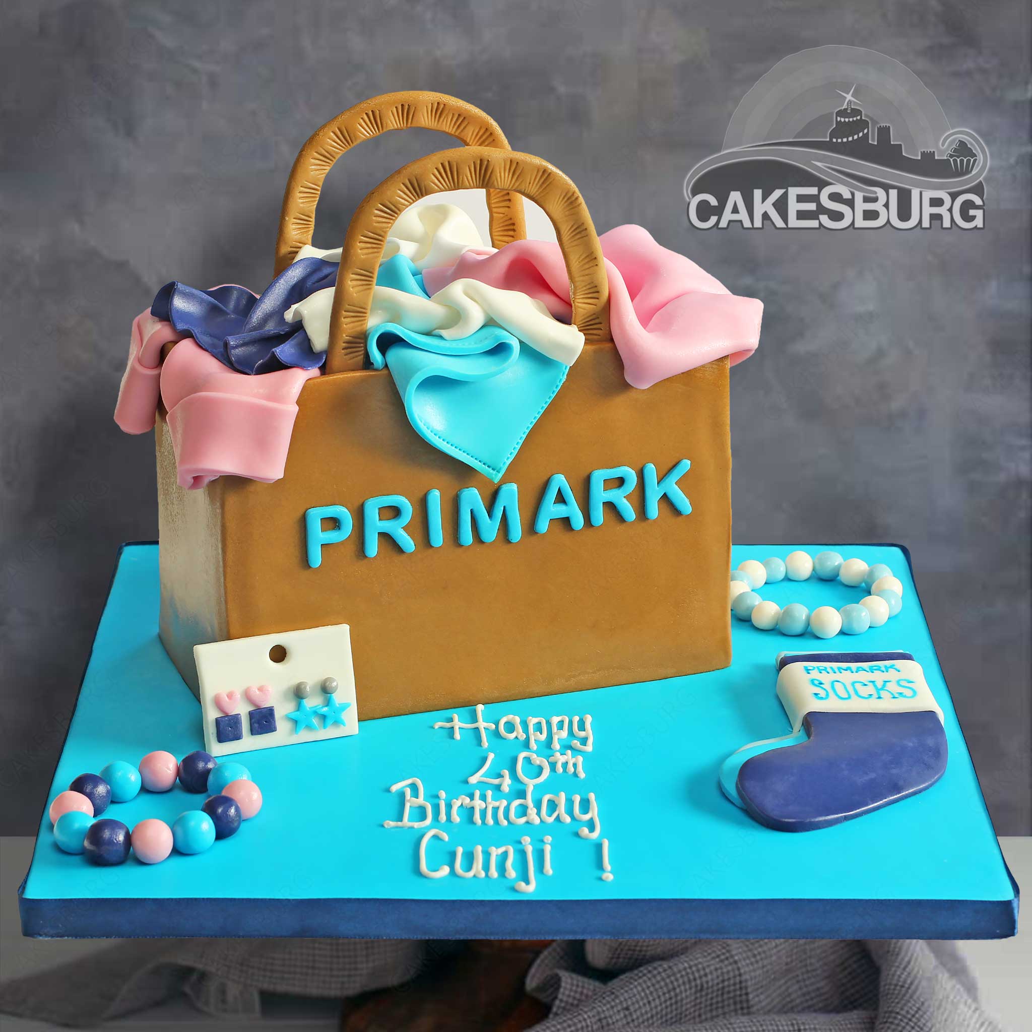 Primark Shopping Cake