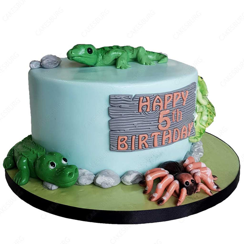 Reptiles Cake