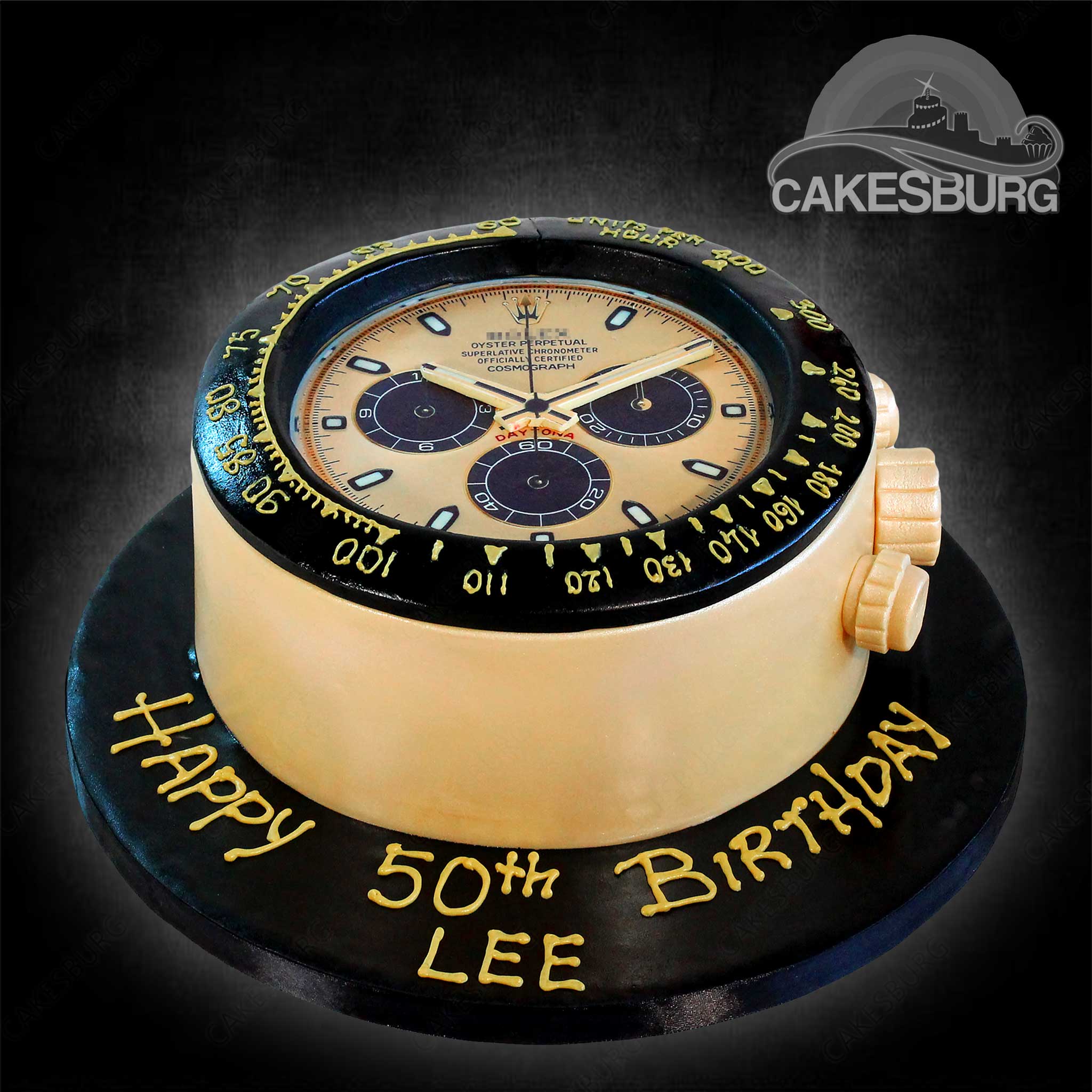 Luxury Watch Cake #04