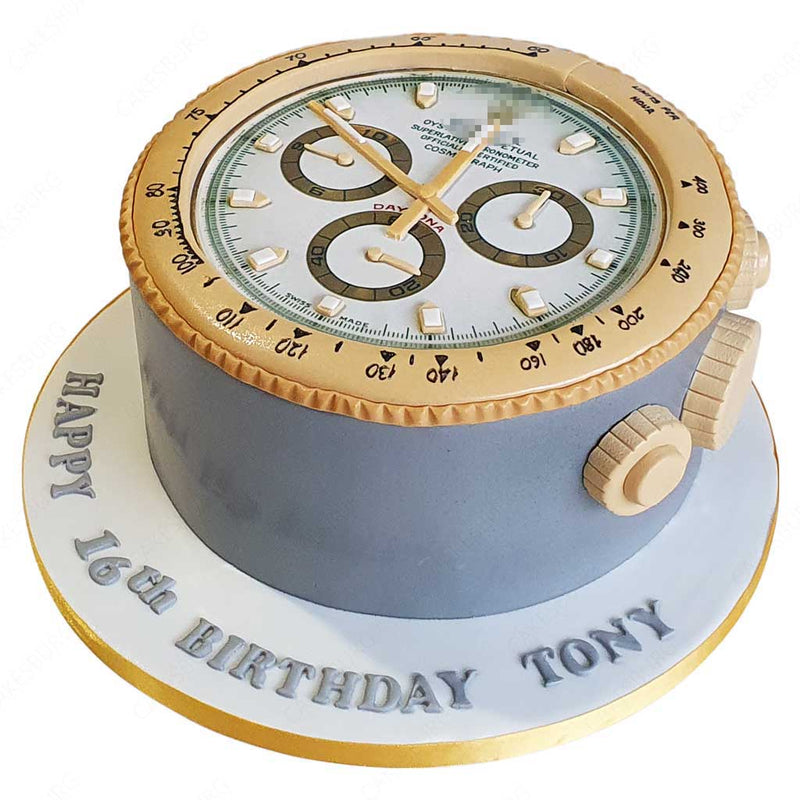 Luxury Watch Cake