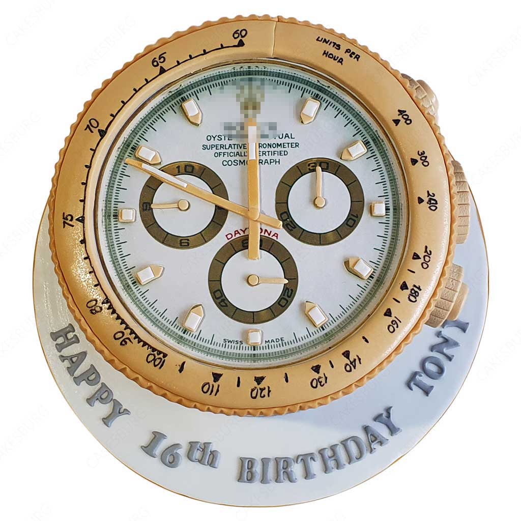 Luxury Watch Cake #01