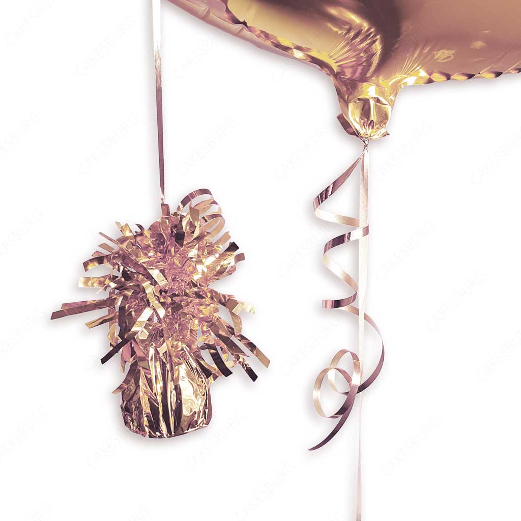 34" Rose Gold - Number 7 - Foil Balloon (HELIUM FILLED)