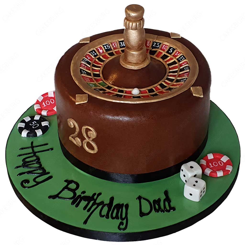 Roulette Wheel / Vegas Cake
