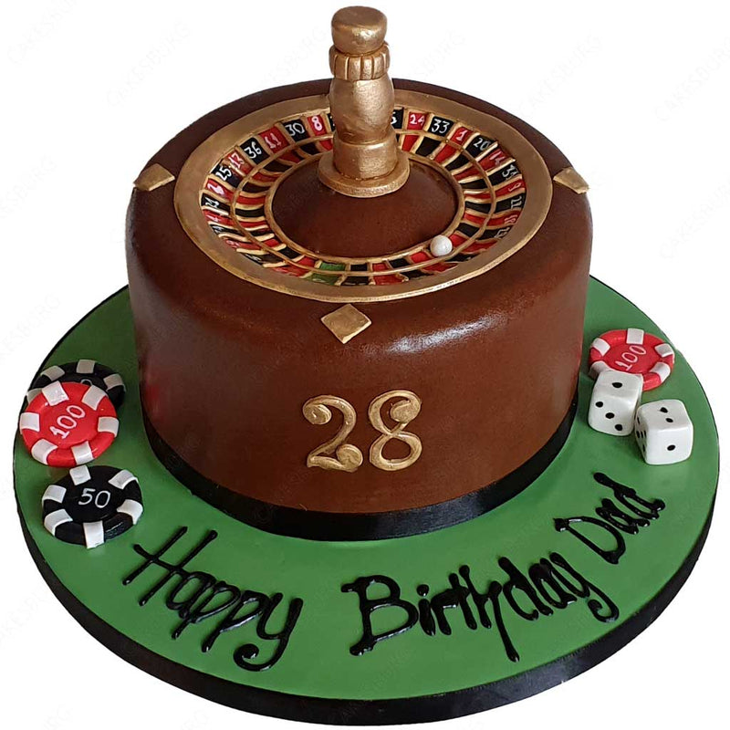Roulette Wheel / Vegas Cake