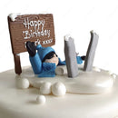 Skiing Cake