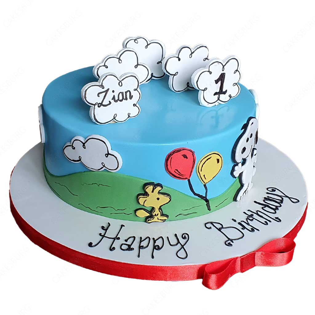 Snoopy Cake #2