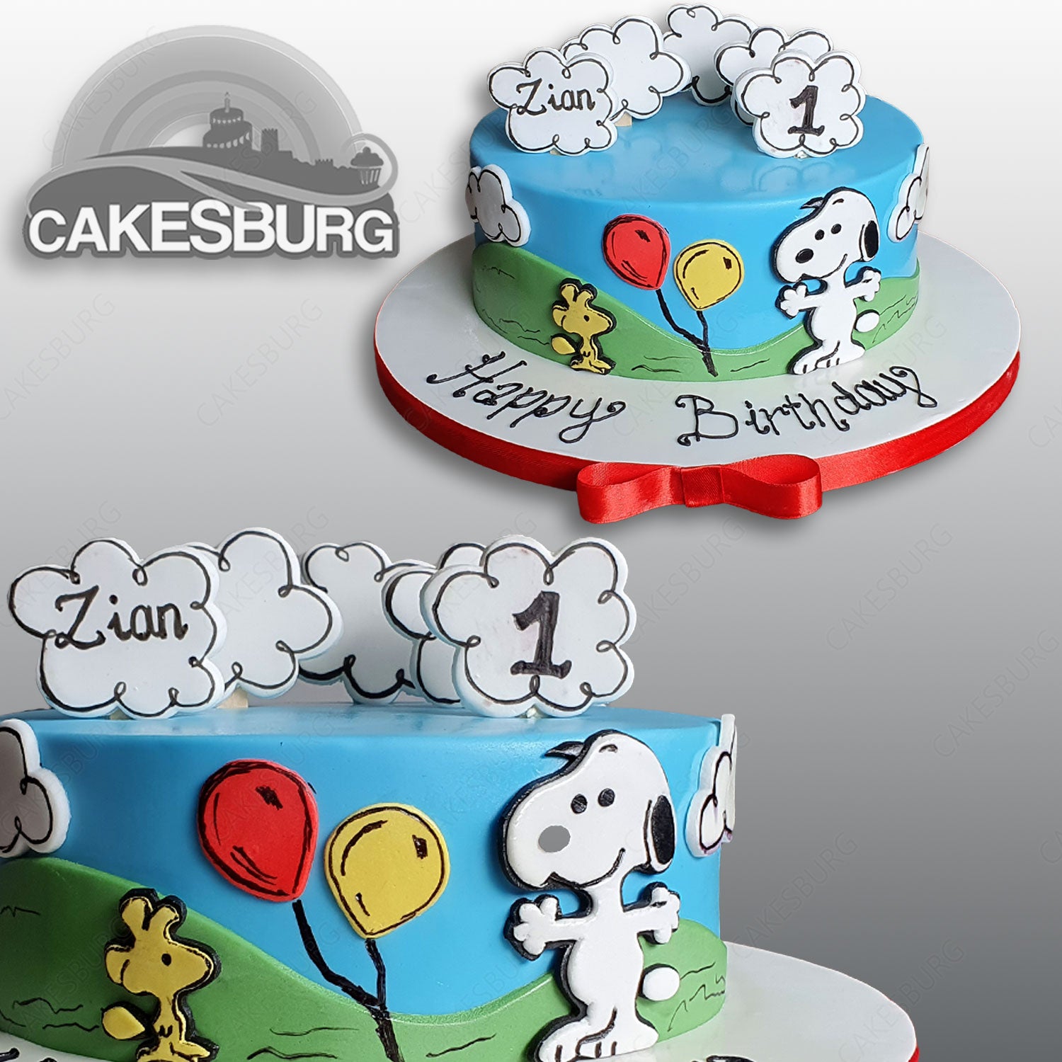 Snoopy Cake #2