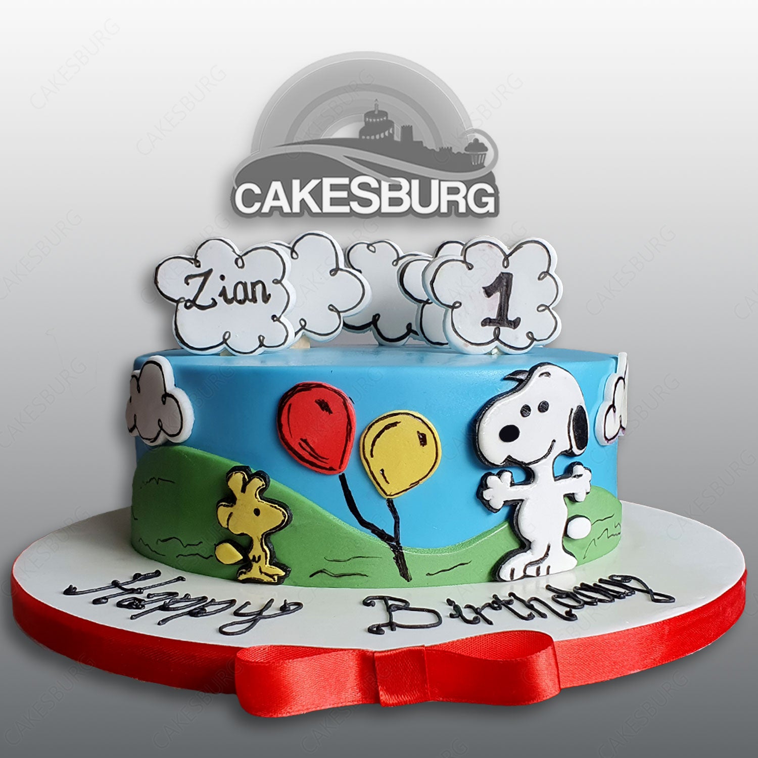 Snoopy Cake #2