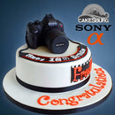 SONY Alpha DSLR Camera Cake