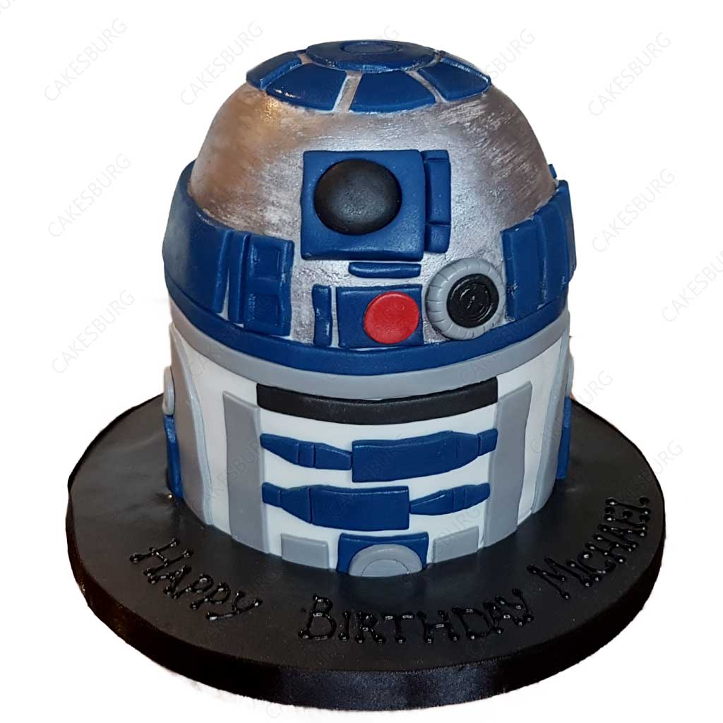 Star Wars R2D2 Cake