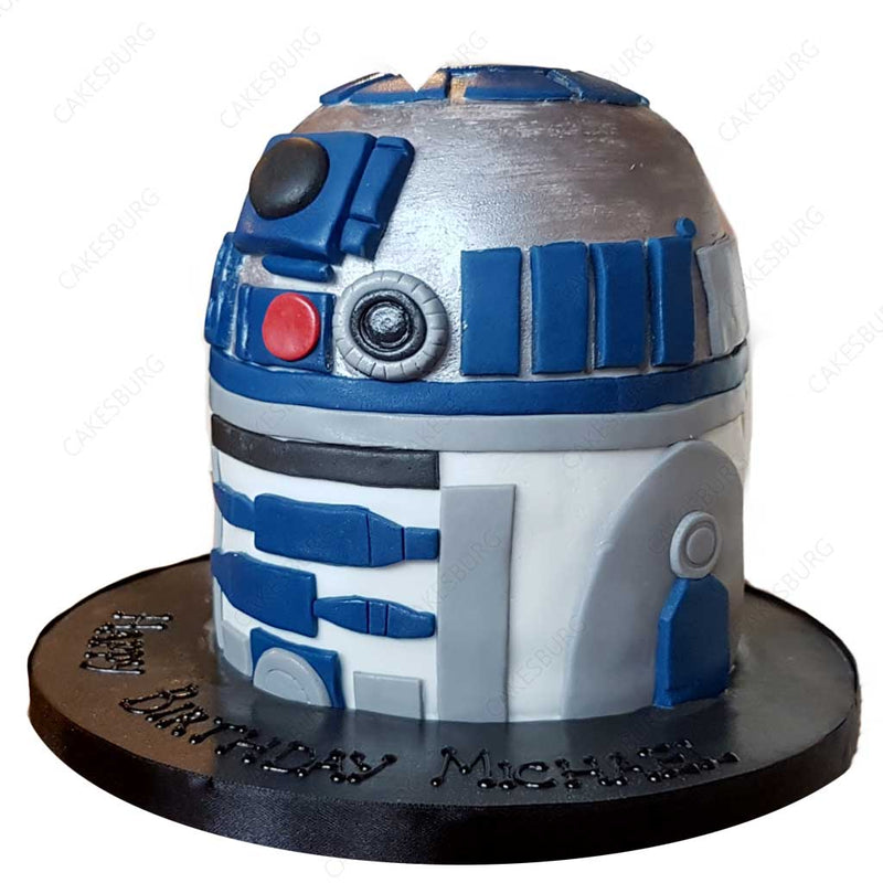 R2D2 (Star Wars) Cake – Beautiful Birthday Cakes