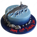 Submarine Military Cake
