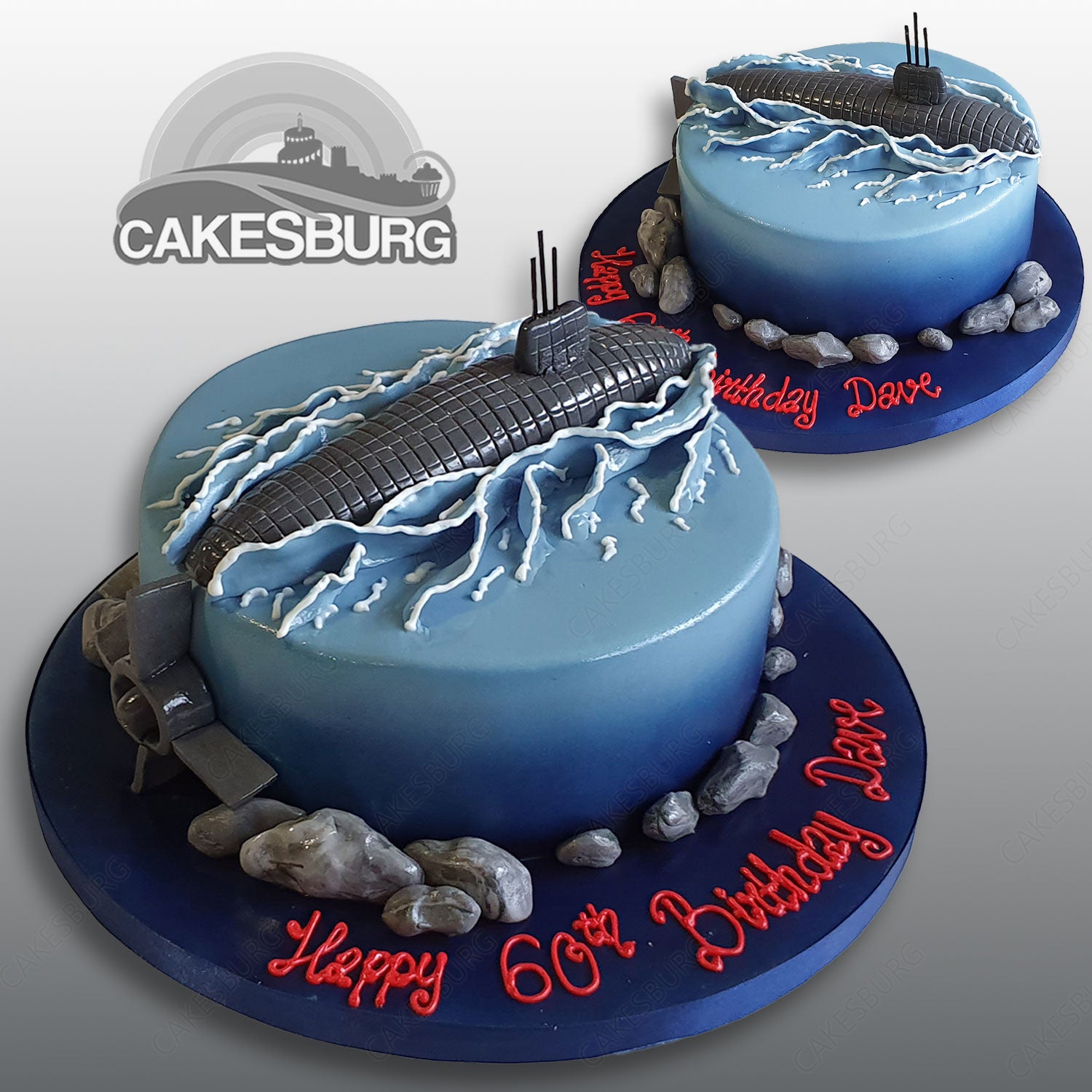 Submarine Military Cake