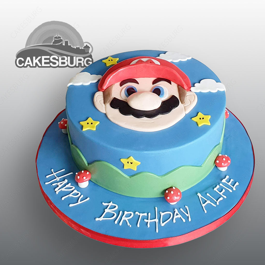 🎮 Super Mario cake for boys and girls birthday in Vilnius