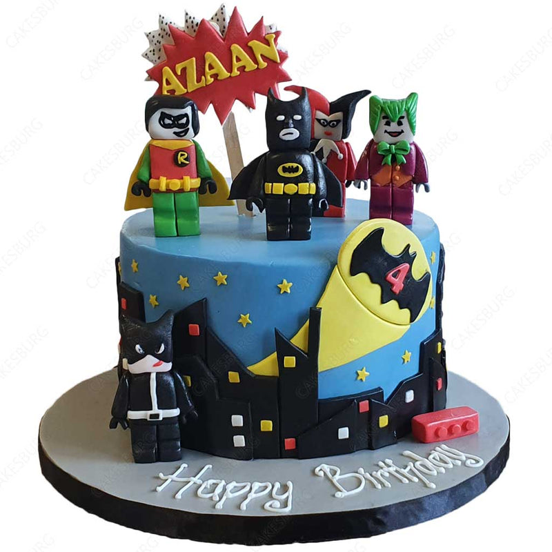 LEGO Super Heroes Cake