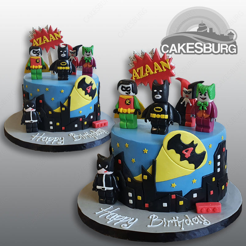 LEGO Super Heroes Cake