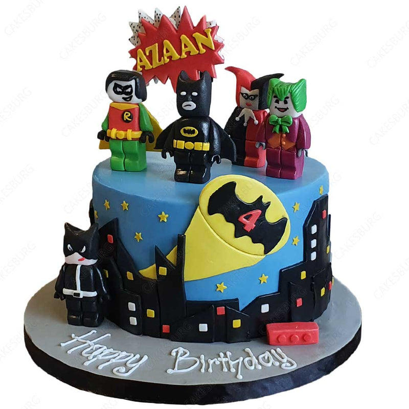 Batman & Joker Birthday Cake - Bakealous