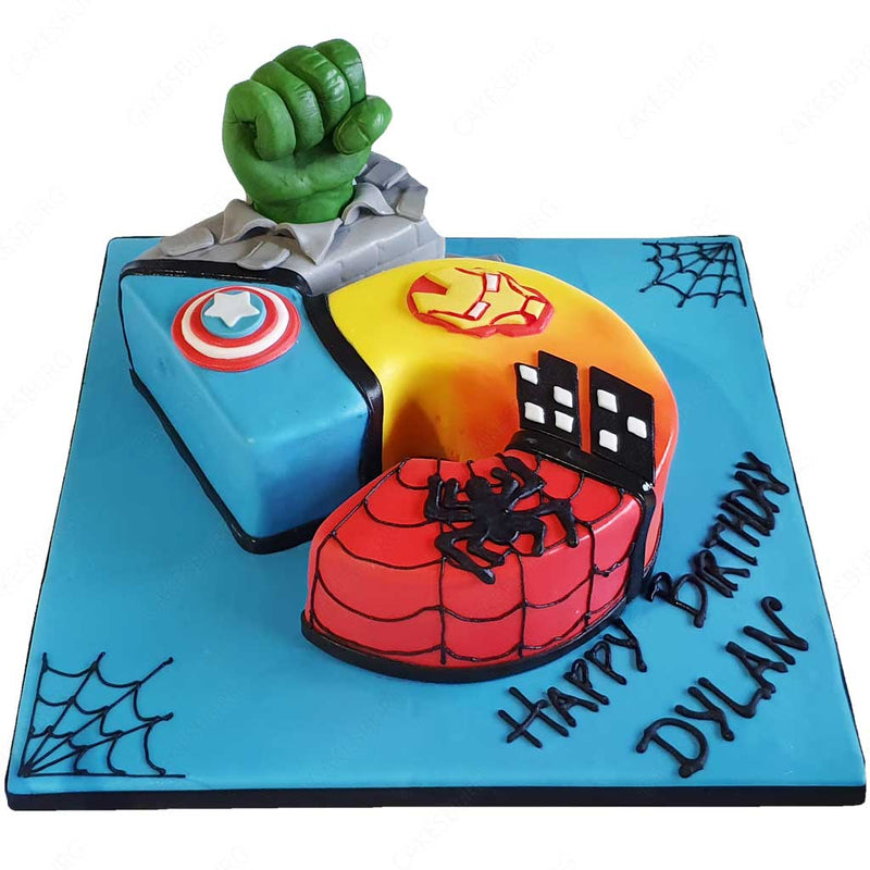 Super Heroes Cake #5