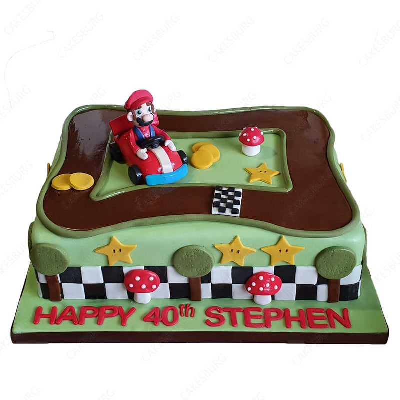 Mario Cake Design Images (Cake Gateau Ideas) - 2020 | Mario birthday cake, Mario  cake, Cake