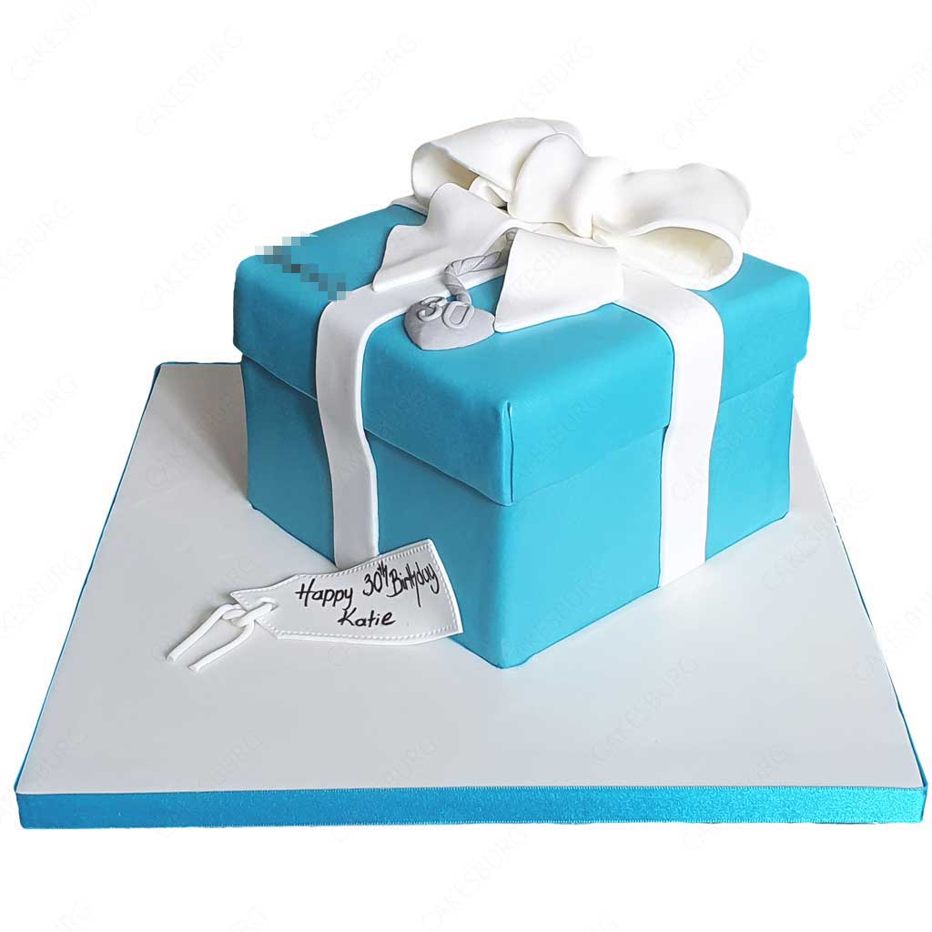 Tiffany & Co. Box Cake - [TOP SELLER]