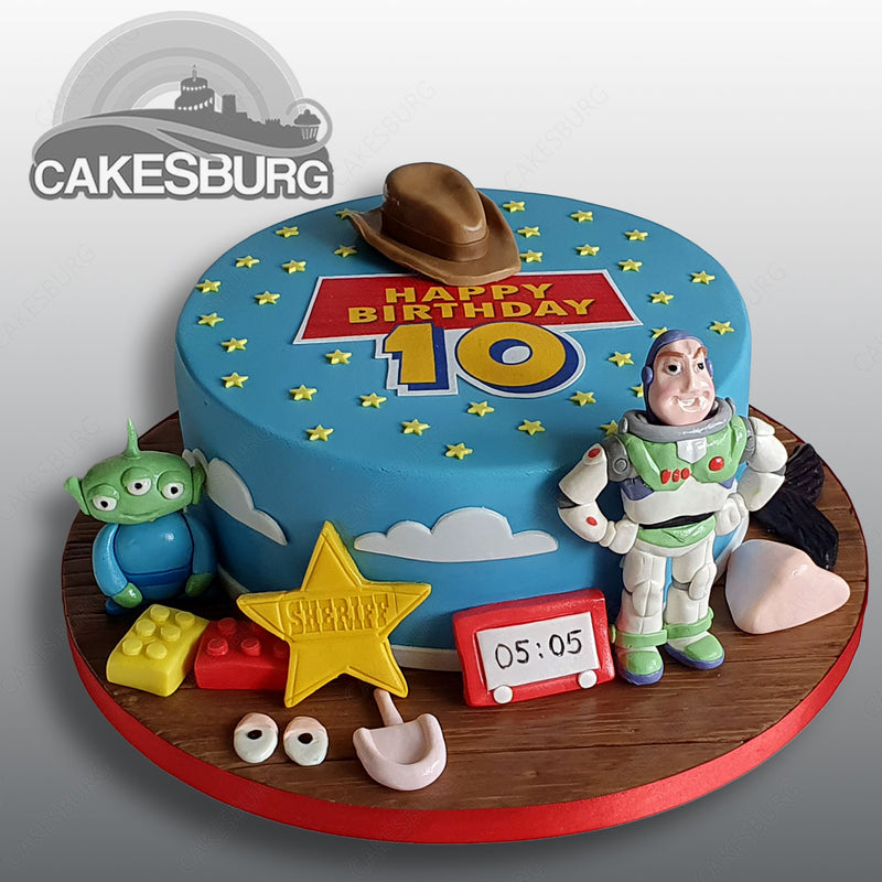 Disney/Pixar Toy Story Friends Edible Cake Topper Image Strips - Walmart.com
