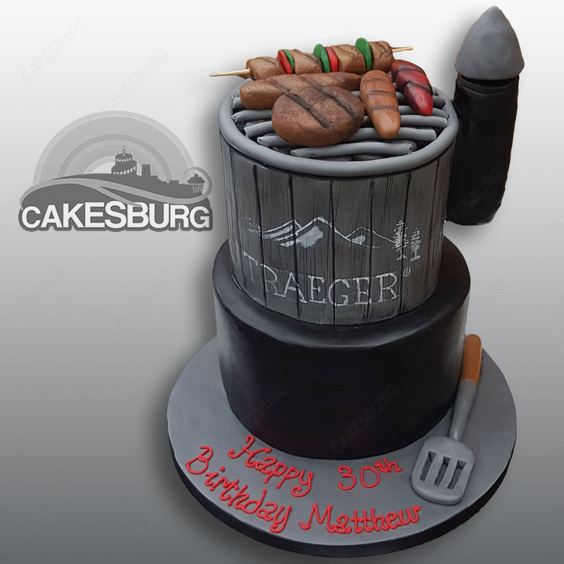TRAEGER Barbecue Cake