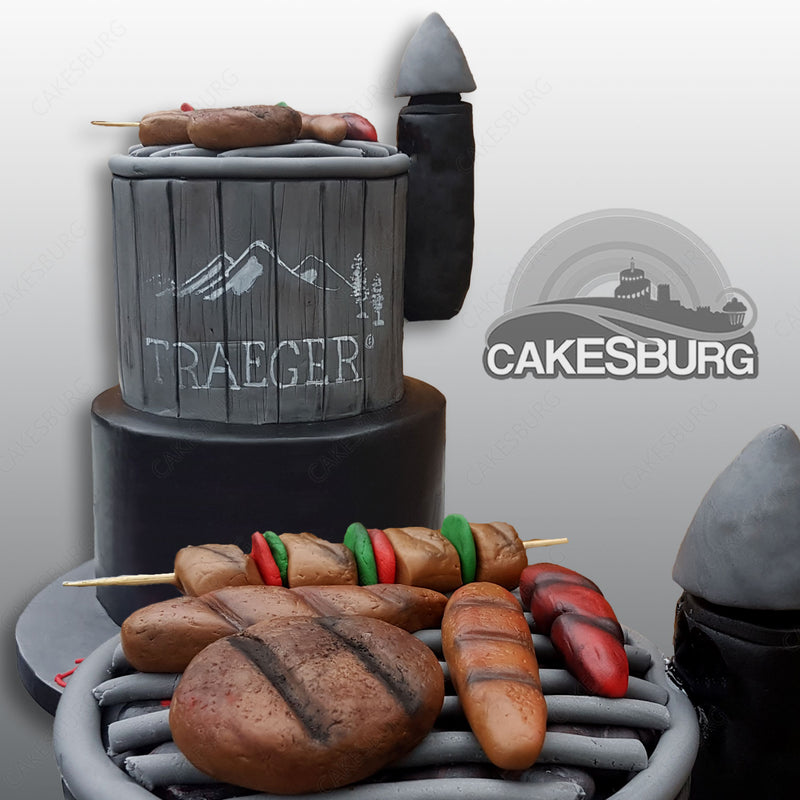 TRAEGER Barbecue Cake