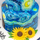Vincent Van Gogh - Starry Night Cake