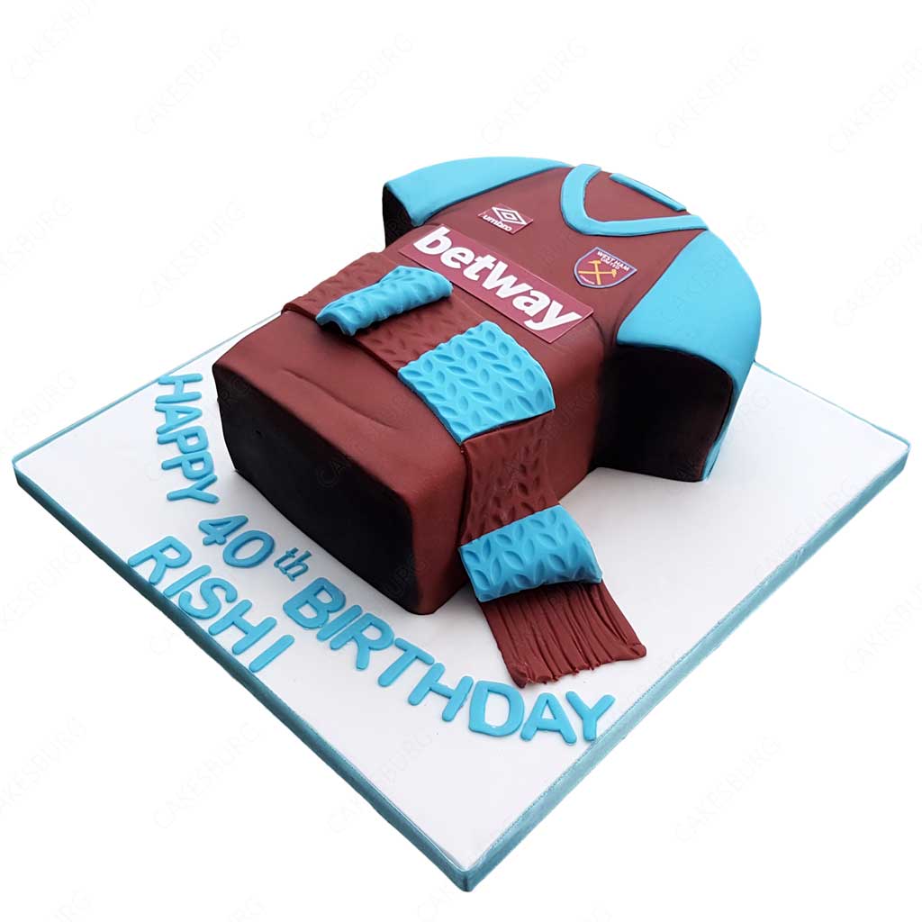 Football Uniform Cake #5