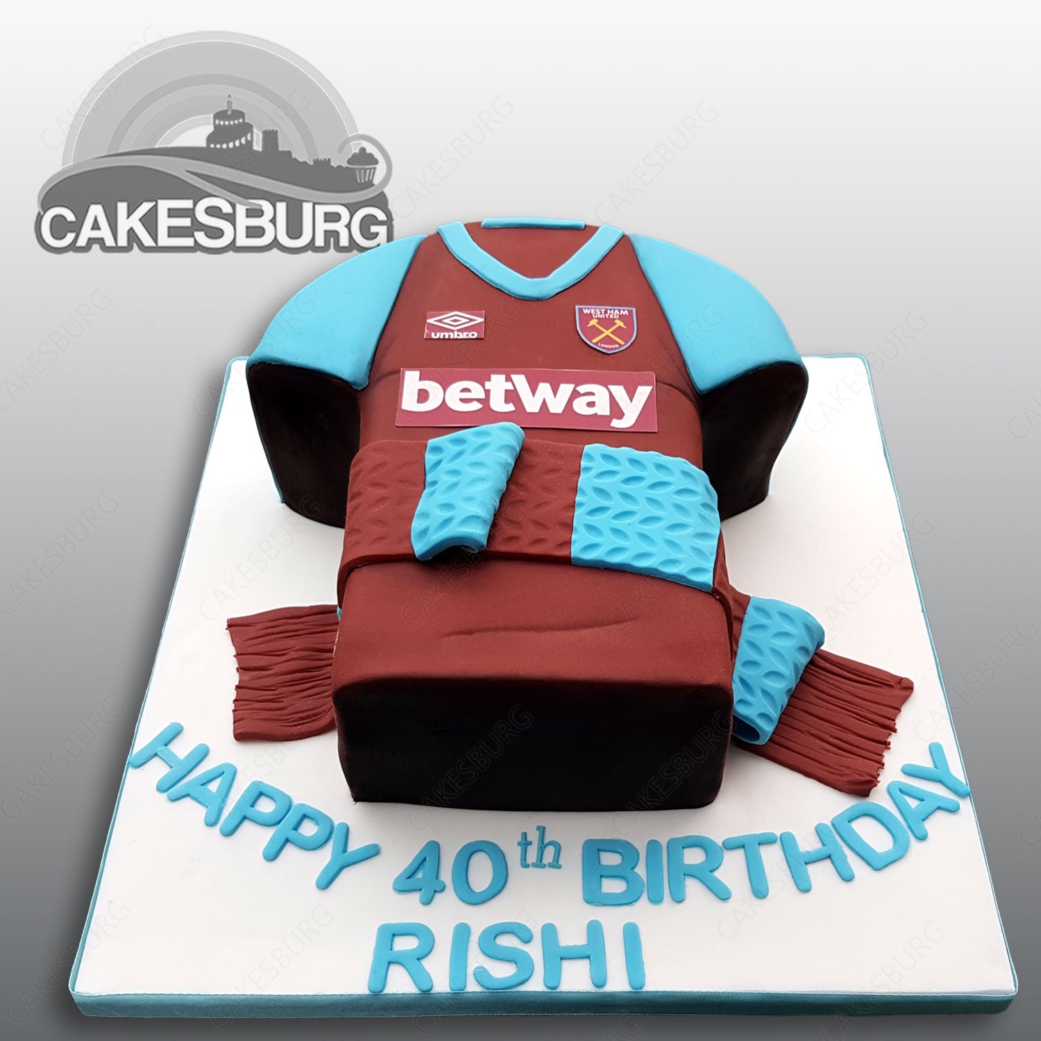 Football Uniform Cake #5