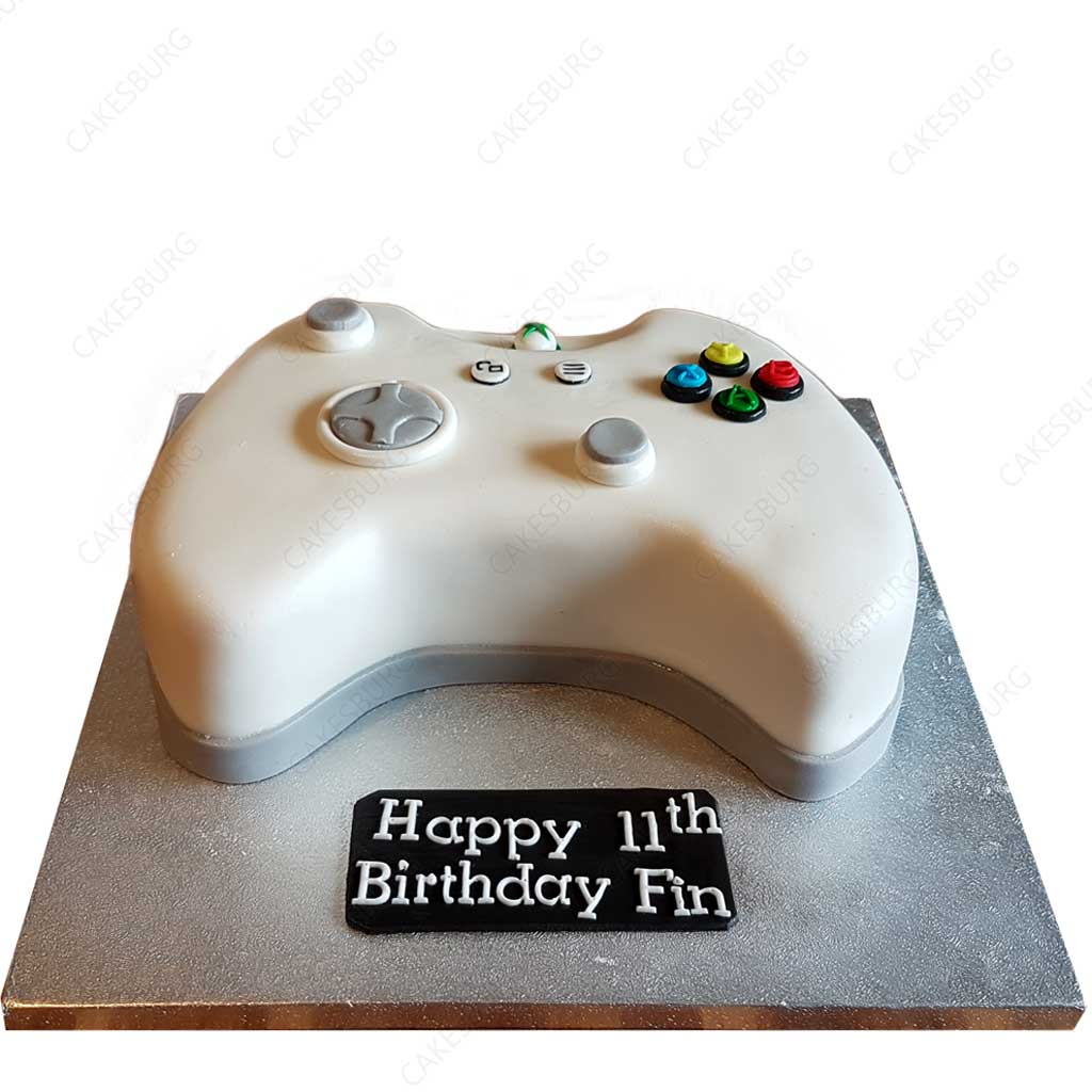 XBOX Game Controller Cake - White