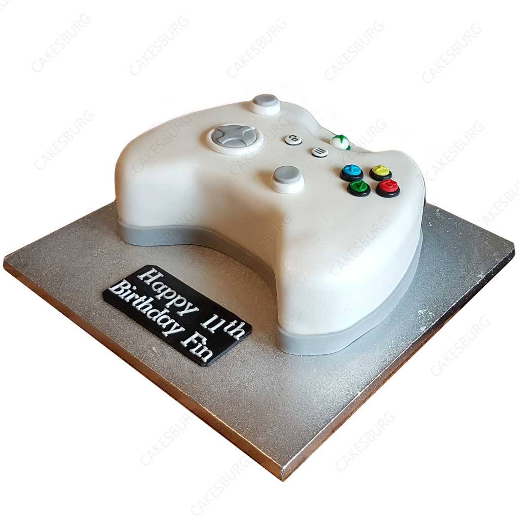 XBOX Game Controller Cake - White